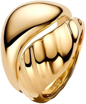 Set di anelli da donna color oro 163832C00, 56/17,8, Argento sterling, Nessuna pietra preziosa
