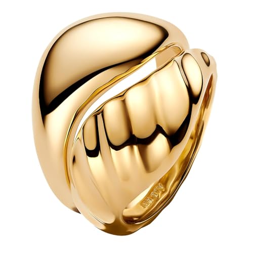 Set di anelli da donna color oro 163832C00, 56/17,8, Argento sterling, Nessuna pietra preziosa