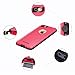 ImpactStrong Compatible with iPhone 6 Plus Waterproof Case [Fingerprint ID Compatible] Slim Full Body Protection - Pink