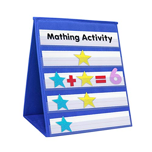 Godery Tabletop Pocket Chart, Doublesided & Kuwait Ubuy