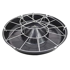 Abbeveratoio Ciotola per Maiale 8/12 Aperture di Alimentazione Seminare Acqua Cibo Ciotola Azienda Agricola Alimentatore…