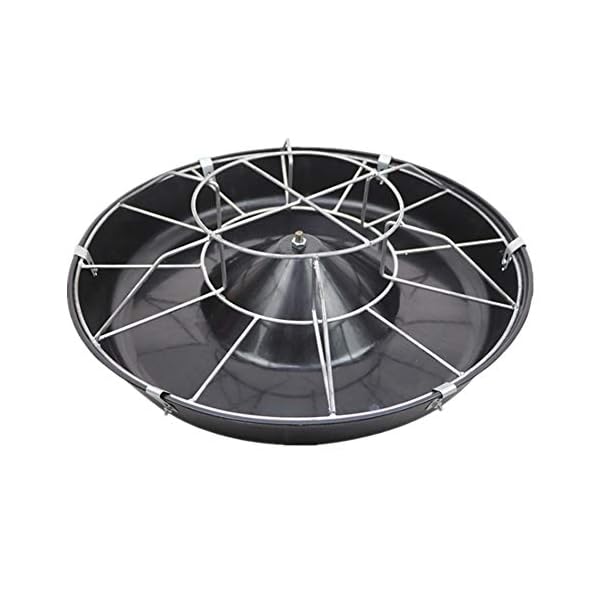 Abbeveratoio Ciotola per Maiale 8/12 Aperture di Alimentazione Seminare Acqua Cibo Ciotola Azienda Agricola Alimentatore…