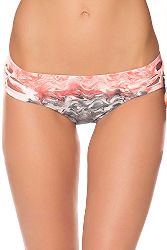 Becca by Rebecca Virtue Women's Cosmic Tab Side Hipster Bikini Bottom