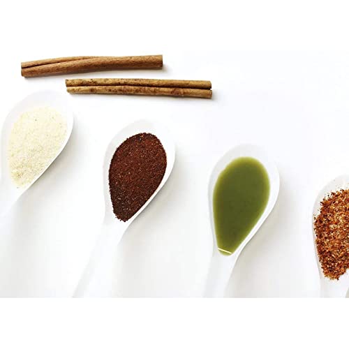 Juvale 50Pack Disposable Plastic Chinese Asian Soup Spoons for