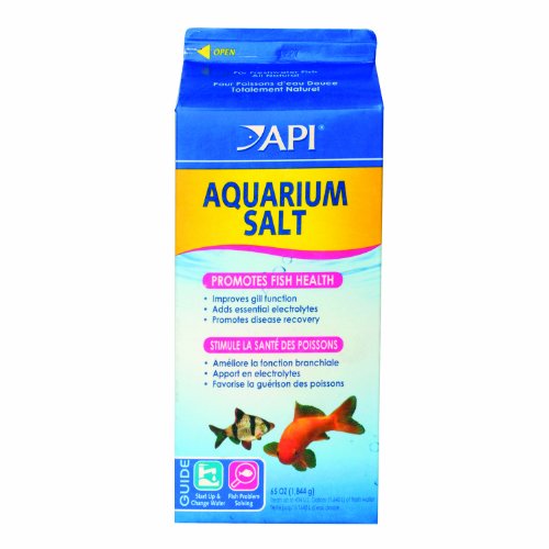 API AQUARIUM SALT Freshwater Aquarium Salt 64-Ounce Box