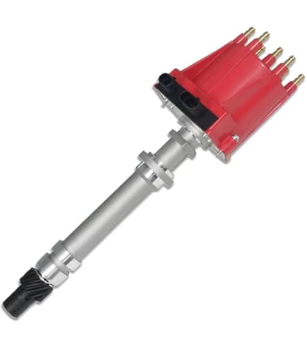 Aflle Racing Ignition Distributor For Chevy GMC 4.3L V6 1985-1995 - Black Cap & Rotor