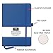 RICCO BELLO Dot Grid Notebook with Pen Loop / 5.7 x 8.4 inches (Royal Blue)