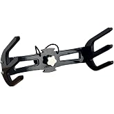 Reborn Pro2 Quick Release Waterski Tower Rack,with 2.5" clamp can fit 1 3/4", 1 7/8", 2", 2 1/4", 2 3/8", 2 1/2" Round Tubes, Silver Polished Or Black Coated Finish