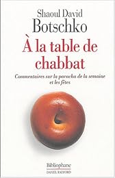 À la table de chabbat
