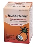 Hurricaine Topical Anesthetic Gel Pina Colada 1oz