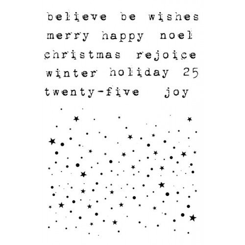 7 Dots Studio Yuletide Clear Stamp Set