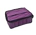 Essential Oils Storage - 30 Bottles Essential Oil Carrying Case - Essential Oils Case 5ml 10ml 15ml Essential Oil Travel Case, Purple