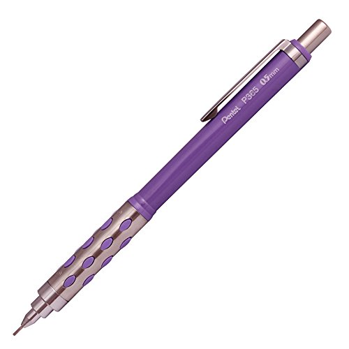 Pentel Automatic Mechanical Pencil P365-spx 0.5mm Anti-slip Grip Metal (Violet)