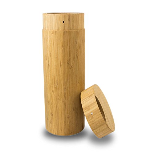 OneWorld Memorials Scattering Tube Bamboo Biodegradable Cremation Urn
