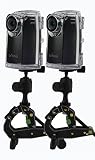 Brinno BCC200 Time Lapse Camera Two-Pack Bundle w/Mount & Accessories Best For Construction Sites & Outdoor Security 80 DAYS Battery Life, 720p HD, Weather Resistant Case Batteries Included