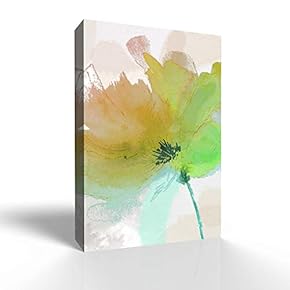 Wall26-Canvas Wall Art-Abstract Colorful Flower-Giclee Painting Wall Bedroom Living House Decoration Home Art - 12x18 inches