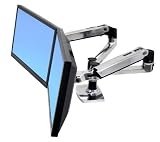 ERG45245026 - Ergotron Inc LX Dual Side-by-Side Arm for WorkFit-D Sit-Stand Desk