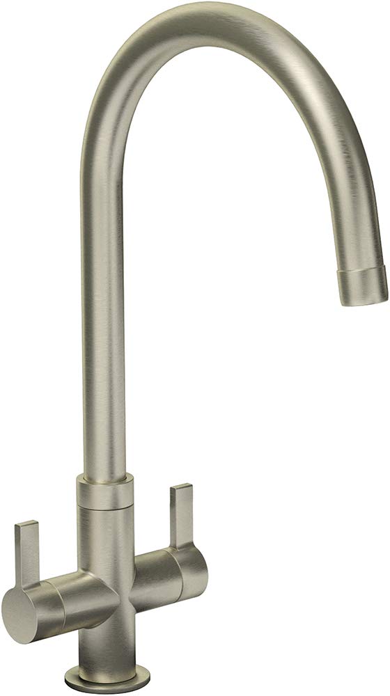Abode ACT2086 Portia Kitchen Mixertap, Brushed Nickel