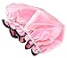 NKTM Girls Toddler Shower Cap, 2-Pack Cute Pink Shower Caps for Kids