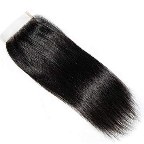 UNice-Hair-Straight-Human-Hair-PU-Fake-Scalp-Lace-Closure-Unprocessed-Brazilian-Remy-Hair-Free-Part-4x4-Lace-Closure-Natural-Color-20inch