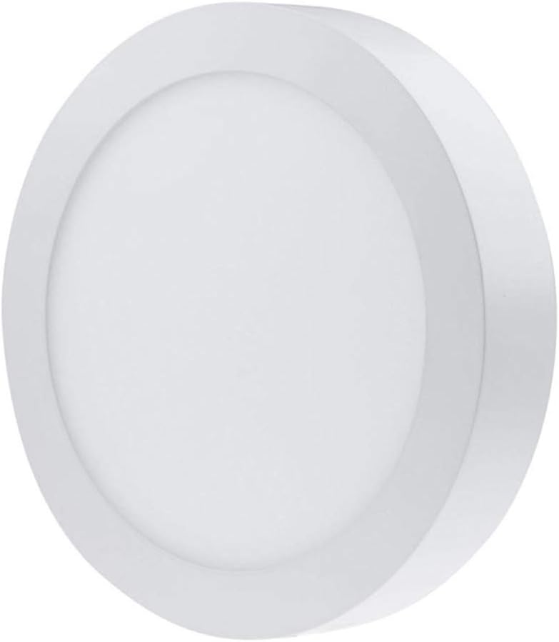 G.W.S® 6W Round Circle LED Surface Mounted Panel Downlight Ceiling Light Warm White (3000K), LED Driver Included