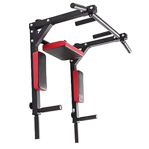 Dip Station, Pull Up Bar, Power Tower, Multifunctionele optrekstang voor wandmontage, trainingsstang, fitnessstang…