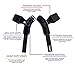 Weight Lifting Gloves With Wrist Straps - Lifting Straps With Power Grip For Deadlifts - Weightlifting Gloves For Max Weight & Reps - Non-slip Weight Lifting Wrist Straps With Lifting Grips (Pair)