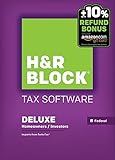 H&R Block 2015 Deluxe Tax Software + Refund Bonus Offer - Windows Download [Old Version]
