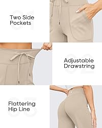 G4Free Wide Leg Yoga Pants for Women Comfy