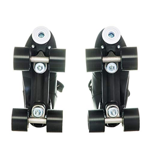 Chicago Men's Premium Leather Lined Rink Roller Skate Classic Black