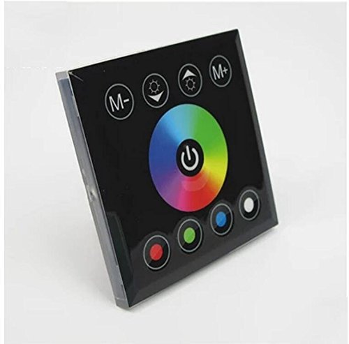 grandey DIY Home Beleuchtung New RGBW LED Touch Panel Controller für LED Neon Flex Strip Licht, DC12 V Beleuchtung RGBW RGBWW