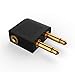 COWIN Airline Flight Adapters Headphones, Stereo Audio Headphone Jack Adapter