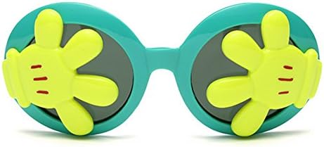 Miuki Cute Kid Polarized Classical Cool Character Boys And Girls Children Sunglasses(C3)