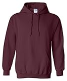 Gildan 18500 - Classic Fit Adult Hooded Sweatshirt Heavy Blend - First Quality - Maroon - Medium
