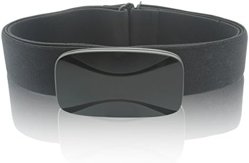 Toprime 2107BK Chest Belt Design Bluetooth Fitness Tracker Heart Rate Monitor, Black