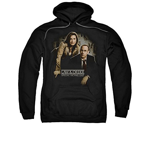 Law & Order Svu Crime Legal Drama TV Helping Victims Adult Pull-Over Hoodie