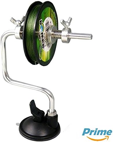 Fishing Line Spooler - By Ultimate Angling®- NOW With Advanced Suction Cup &amp; Spool Control | Not Suitable For Jumbo Spools