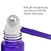 Roller Bottles - 10ml Premium Quality Glass Refillable Essential Oil Roller on Bottles with Lid Opener Pry Tool, Set of 6 for Aromatherapy, Essential Oils and Lip Balms By JamHooDirect