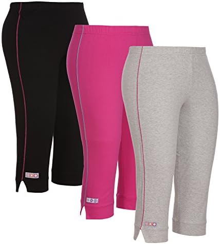 OCEAN RACE Women's Regular Fit Capri (Pack of 3)