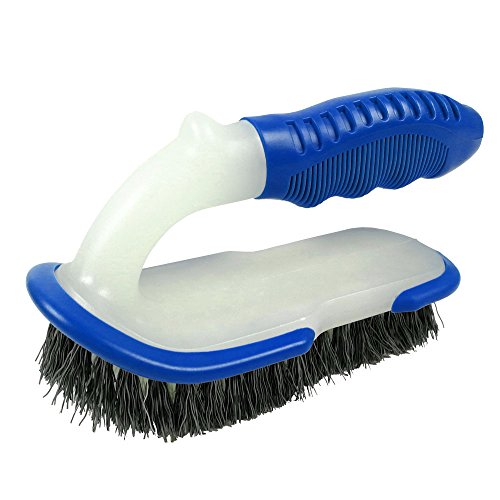 POOLWHALE Heavy Duty Good Grips All Purpose Scrub Brush,Multi-Function Handle Brush
