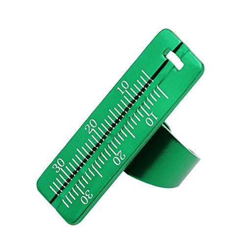 Regla de anillo dental Instrumento duradero portátil Dedo ligero