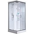 Prefab Luxury Integrated Bathroom Pod All in One Modular Shower Room & WC Unit for Hotels,Residences, & Commercial Spaces (Size, Small 43X55X85 INCH 2, All-in-One Bathroom Module)