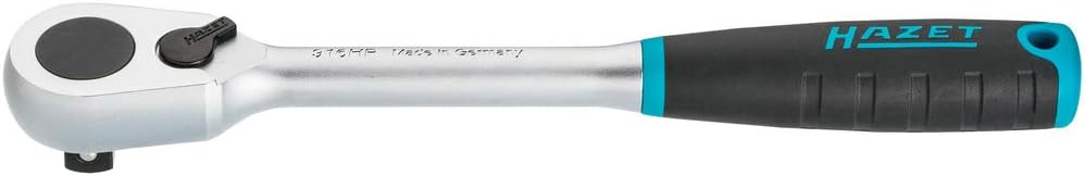 HAZET HiPer cricchetto reversibile a denti fini 916HP, azionamento quadrato da 12,5 mm (1/2 pollice)