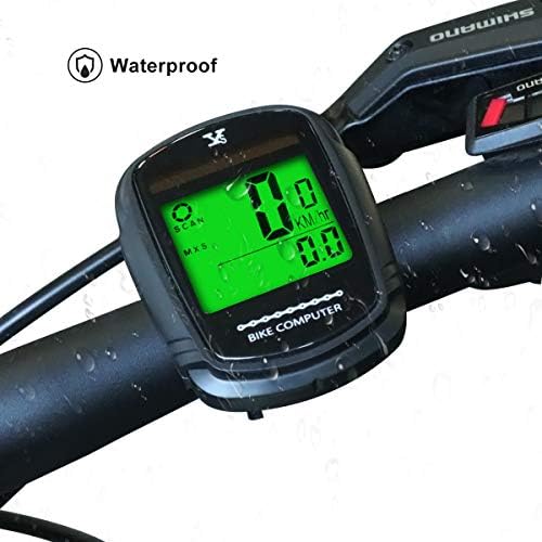 FRIDIROU Bicycle Computer Speedometer Wireless Waterproof Bike with