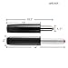 JOBOON Heavy Duty Office Chair Gas Lift Cylinder Replacement,Universal Size Office Chair Replacement Lift Fit All,Black-100mm