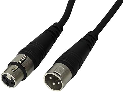 SMM-100 StageMASTER 100-Feet Lo-Z Balanced Microphone XLR Male to XLR Female Low Noise STP Cable