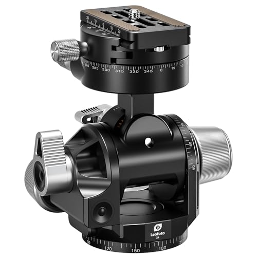 Leofoto G4 Pro Four Way Geared Head Camera Tripod Head