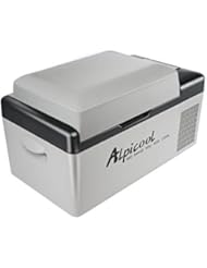 Alpicool C20 Portable Refrigerator 21 Quart(20 Liter) Vehicle, Car, Truck, RV, Boat, Mini fridge freezer for Driving, Travel, Fishing, Outdoor and Home use -12/24V DC and 110-240 AC