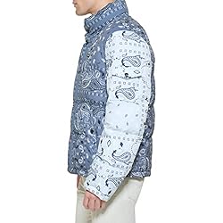 Levi's Men's Bubble Puffer, Indigo Wash, Large