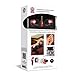 GOgroove Earbud Headphones with Deep Bass & Comfortable Ear Gel Tips (Red) - In Ear Earphones Featuring Noise Isolating Design, Durable Alloy Driver Housing, & Ergonomic Angled Stay-In Fit